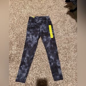 Navy blue leggings